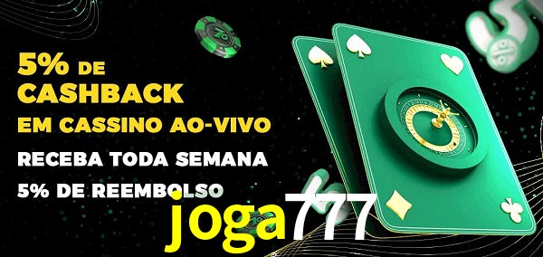 Promoções do cassino ao Vivo joga777